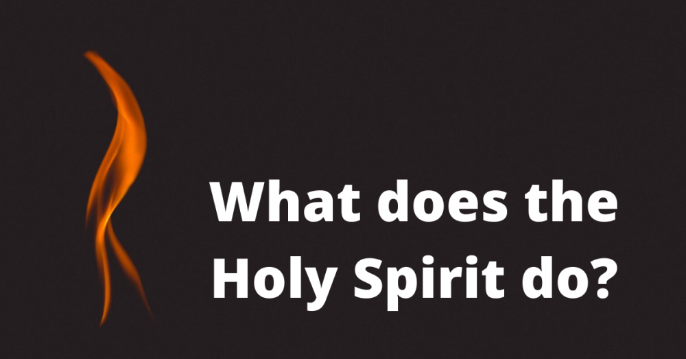 Alpha Session 9 – What does the Holy Spirit do?